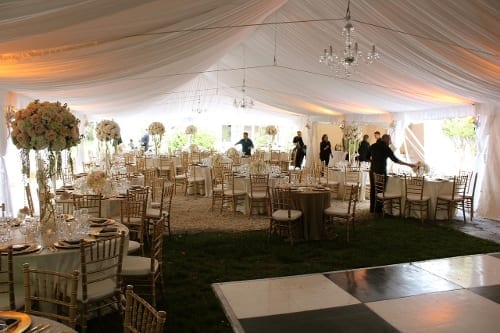 Draping tents outlet for weddings