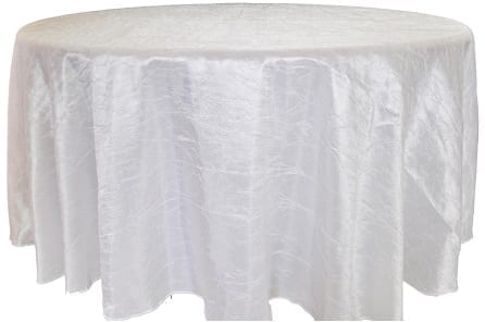 120 inch  Round Tablecloth (Crushed Crinkle)
