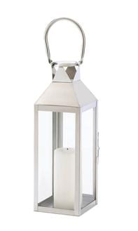 White Medium Manhattan Lantern
