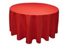 96" Round Linen (Polyester) 36 Inch table