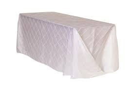 90" x 156" Rectangular Tablecloth (Pintuck)