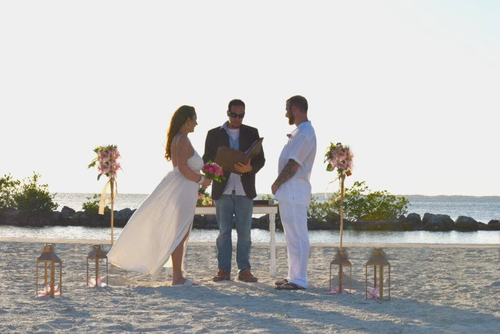Rowells Parks Florida Keys Wedding