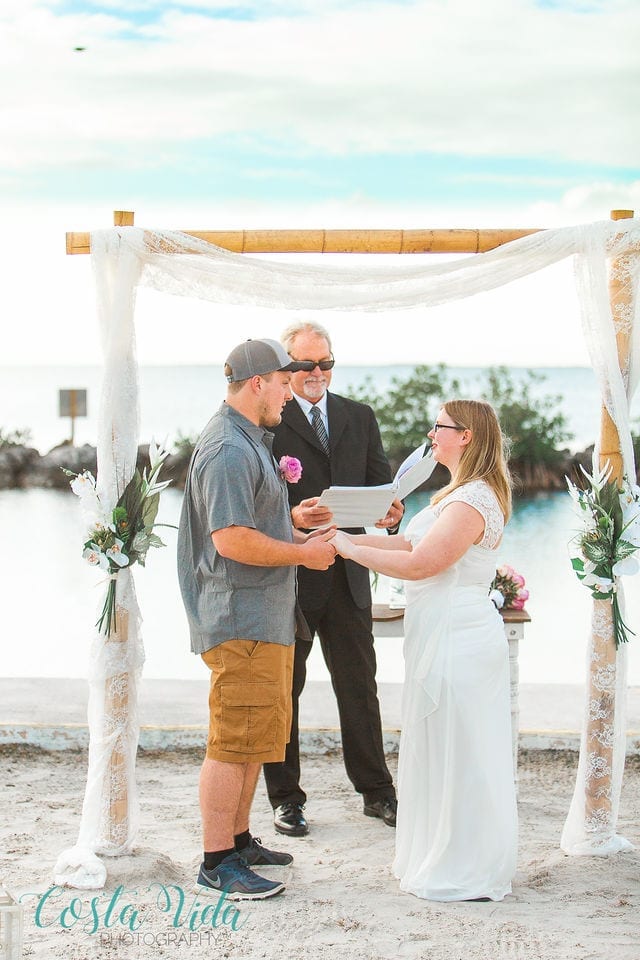 Key Largo Wedding Elopement at Rowells Park