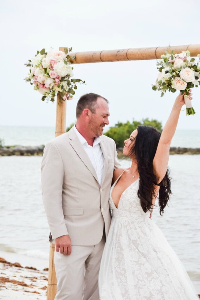 Smathers Beach Wedding in Key West, Florida