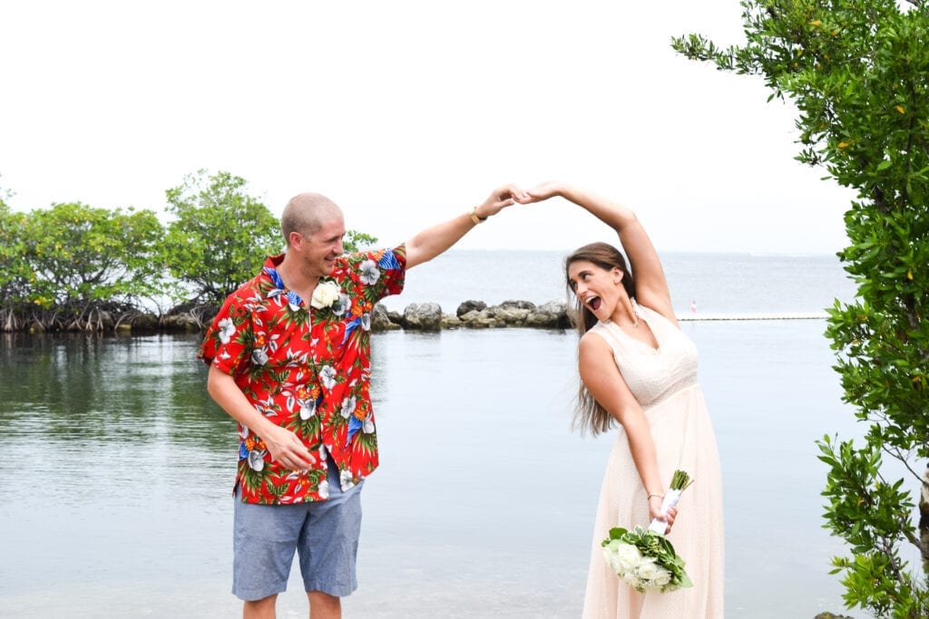 You are currently viewing Real Wedding in Key Largo – Alexandra and Andrew – Seashell Package