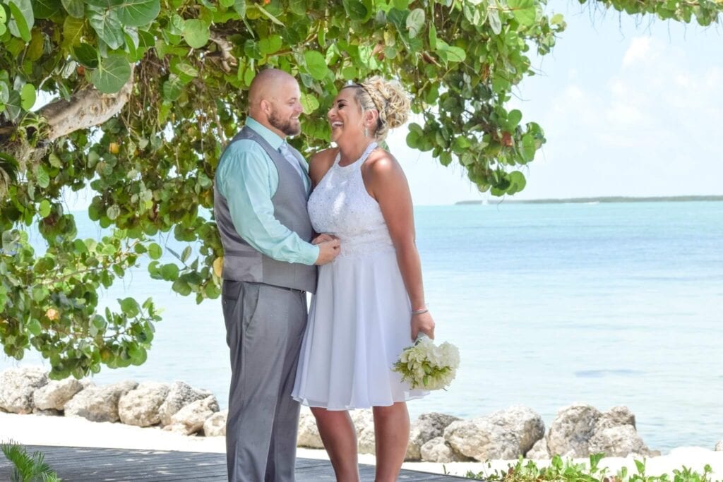 Real Wedding in Key Largo – Bradley & Radwa – Mangrove Package