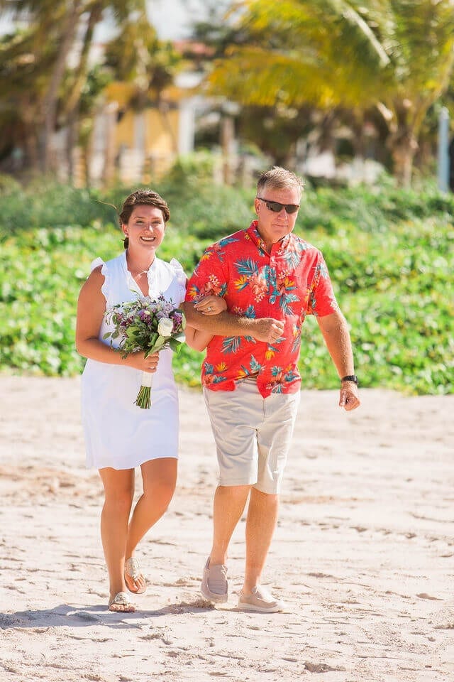 Real Wedding at Sombrero Beach in Marathon