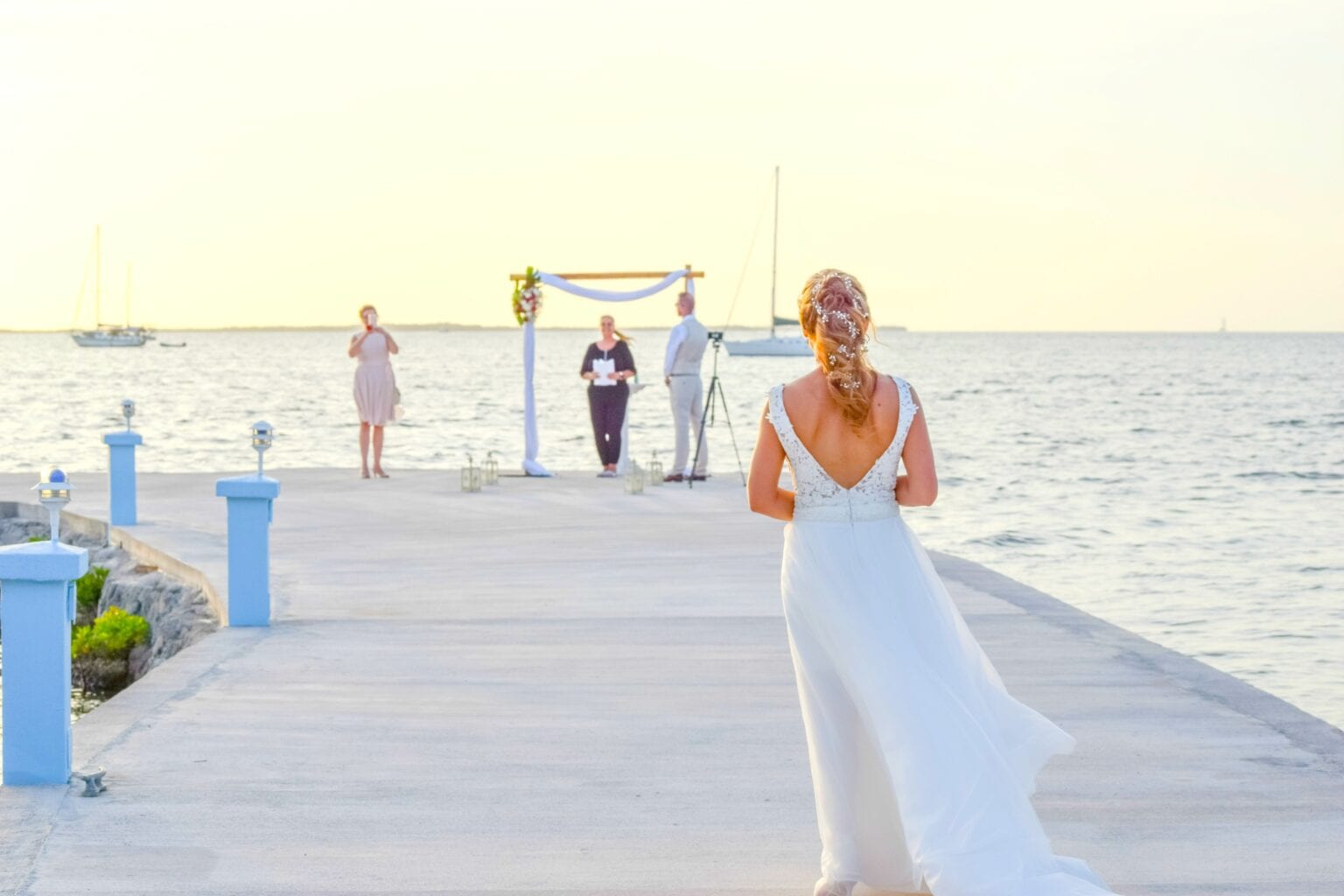 Real Wedding in Key Largo Zapryanka &amp; Christopher