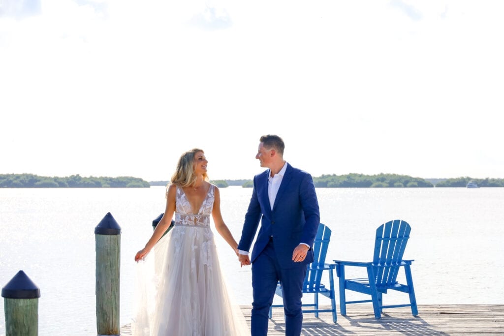 Real Wedding at the Islamorada Fish Company