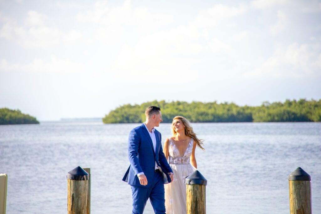 Real Wedding at the Islamorada Fish Company