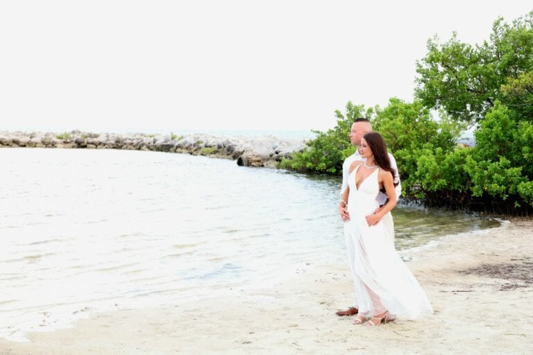 Intimate Wedding at Harry Harry Park in Key Largo, FL