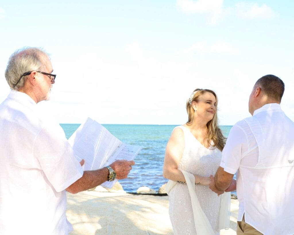 Real Wedding in Islamorada