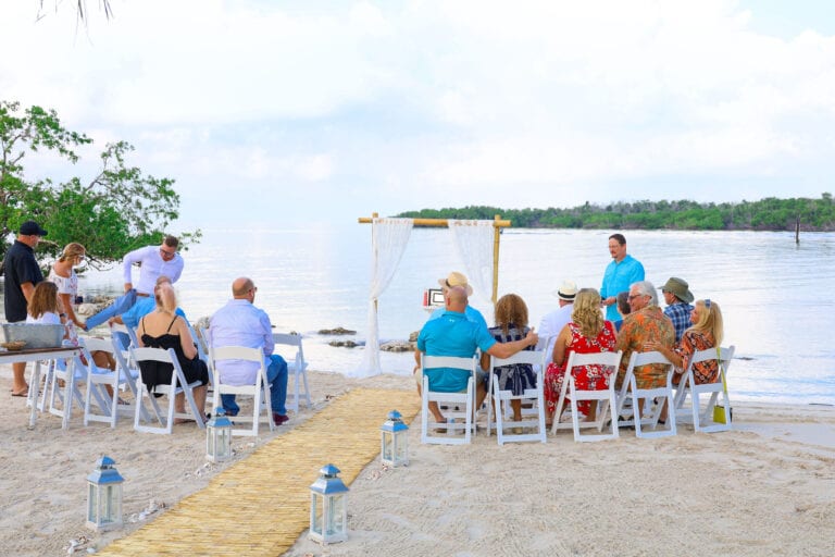 Real Wedding in Marathon Sombrero Beach