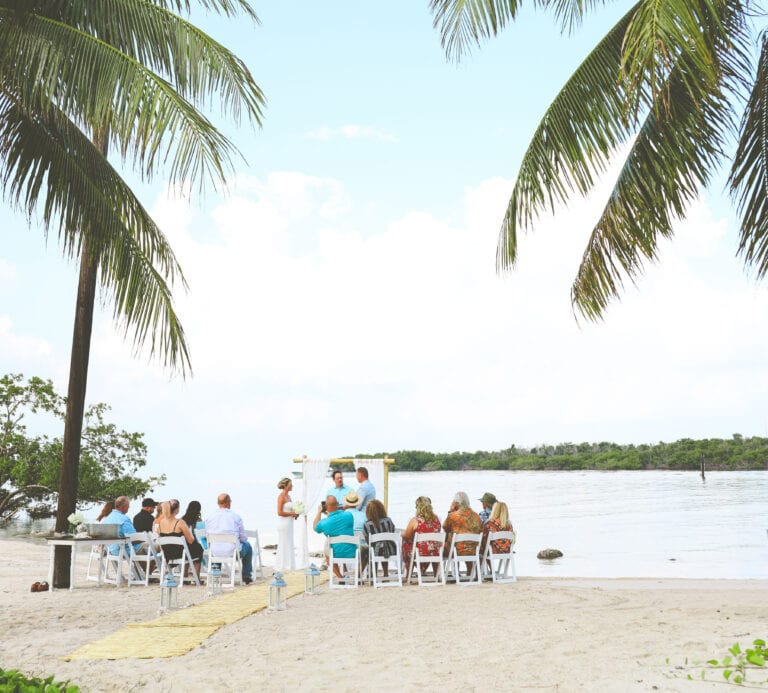 Real Wedding in Marathon Sombrero Beach