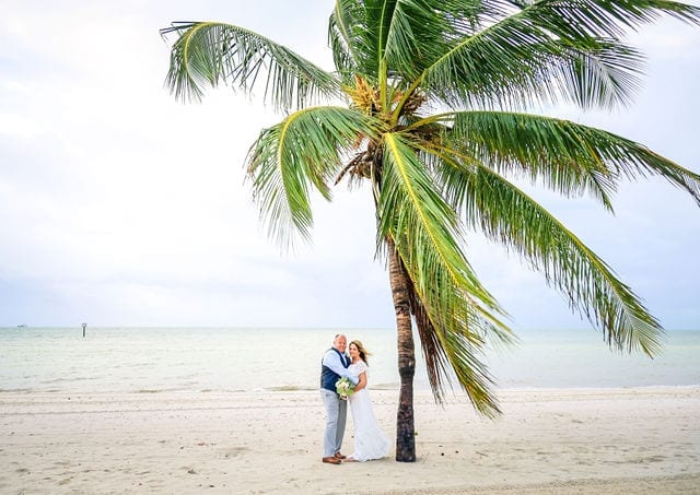 Married on the beach in Key West