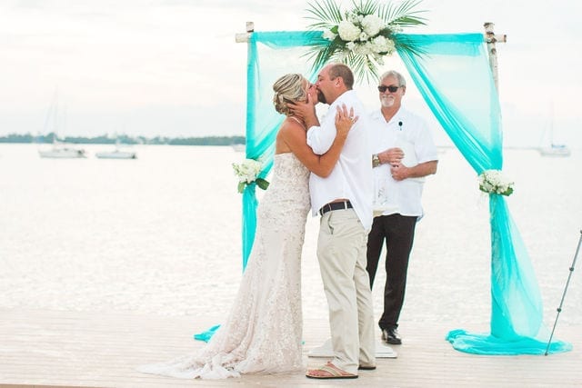 Real Wedding at Bayside Inn Key Largo