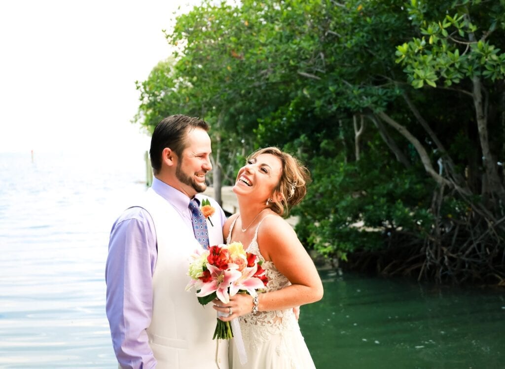 Real Wedding in Islamorada, FL – Jessica & Brandon – Palm Package