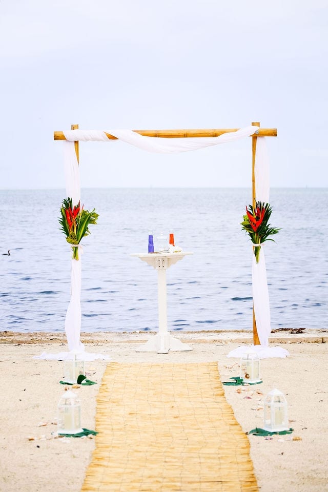 Real Wedding in Islamorada at Coconut Cove Resort