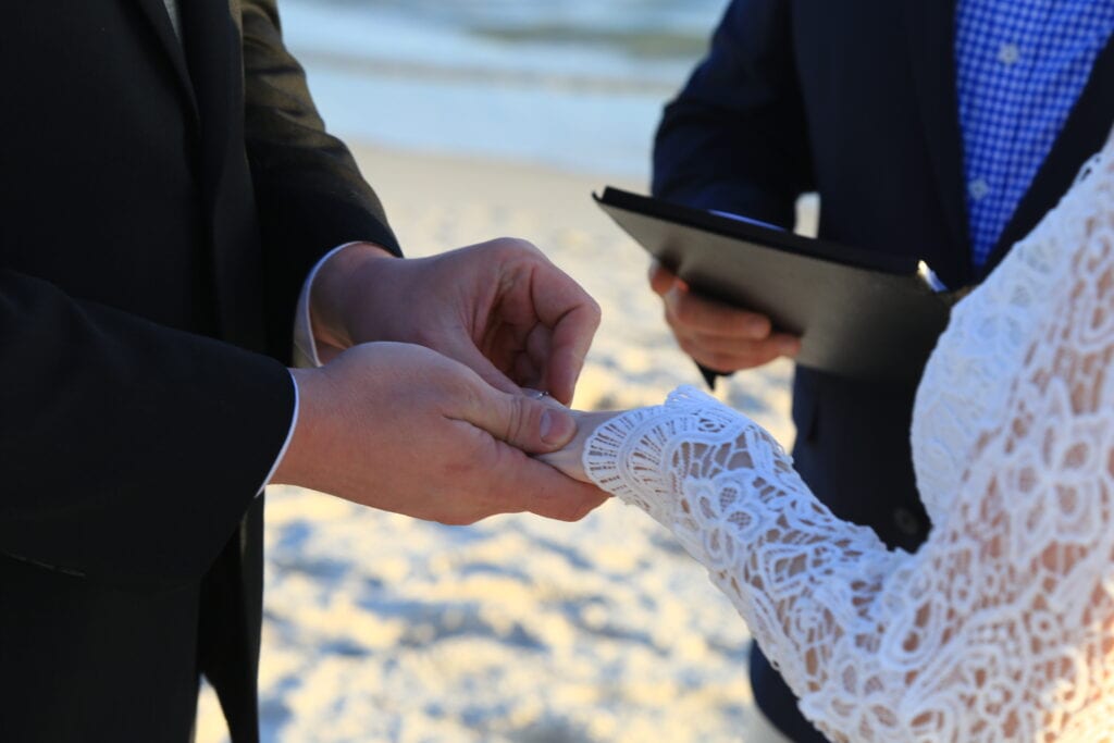 Check Out this real wedding in Key West at Smathers Beach