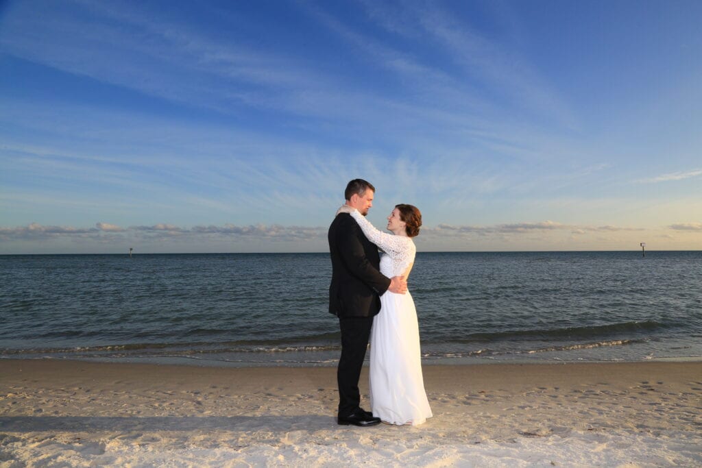 Check Out this real wedding in Key West at Smathers Beach