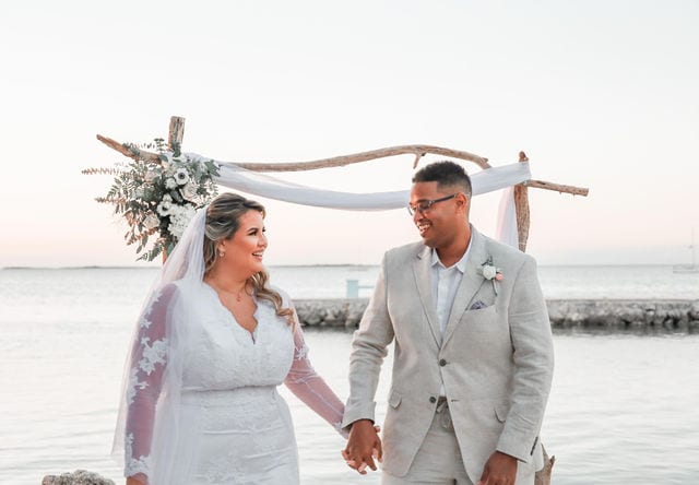 Real Wedding in Key Largo – Vanessa & Hector – Flamingo Package