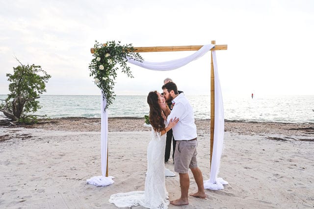 Real Wedding at Sombrero Beach