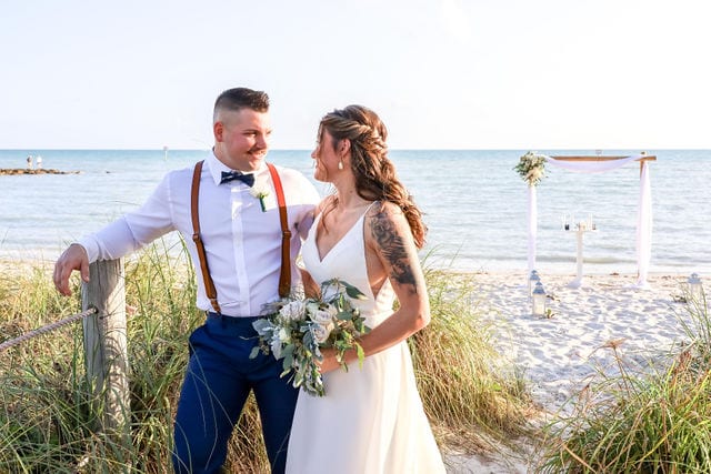 You are currently viewing Real Wedding in Key West – Jacqueline & Cody – Palm Package