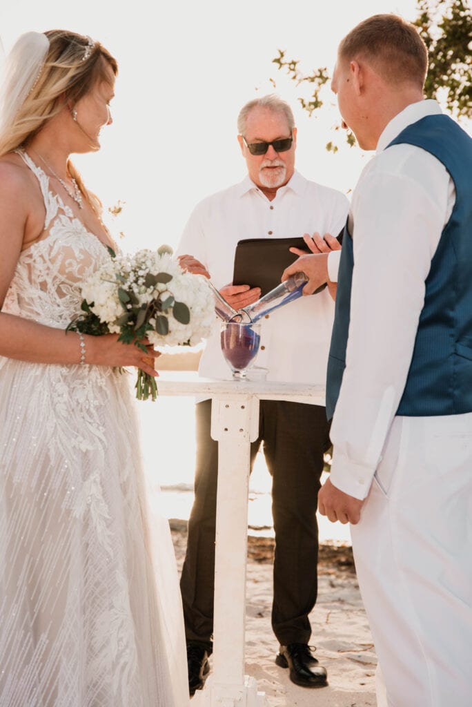 Real Wedding in Marathon at Sombrero Beach