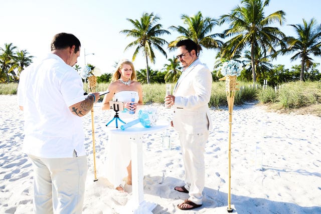 Real Wedding in Key West