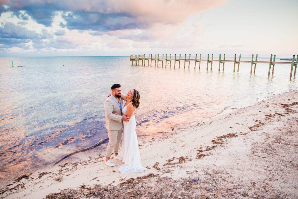 You are currently viewing Real Wedding at Ocean Oasis – Estefani & Bryan – Everglades Package