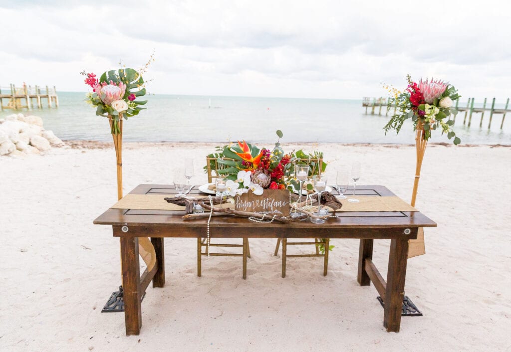 Real Wedding at Ocean Oasis Islamorada Beach House