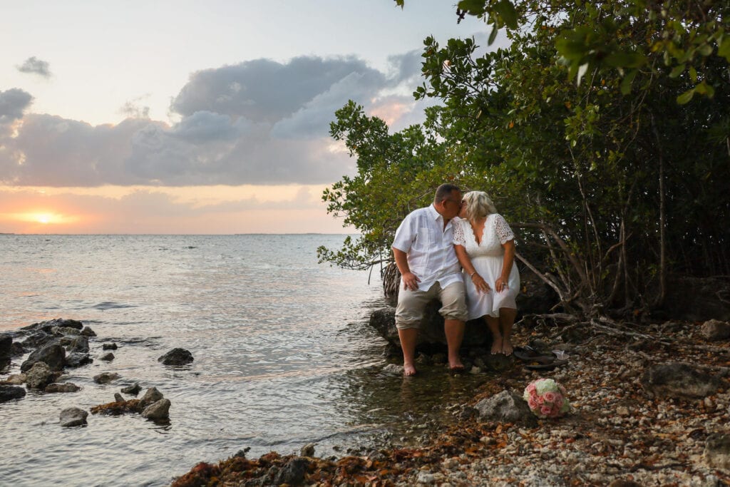 Real Wedding in Key Largo – JENNIFER & JEREMY – Mangrove Package