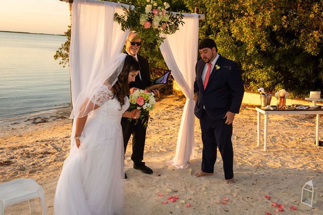 Wedding at Rock Reef Resort