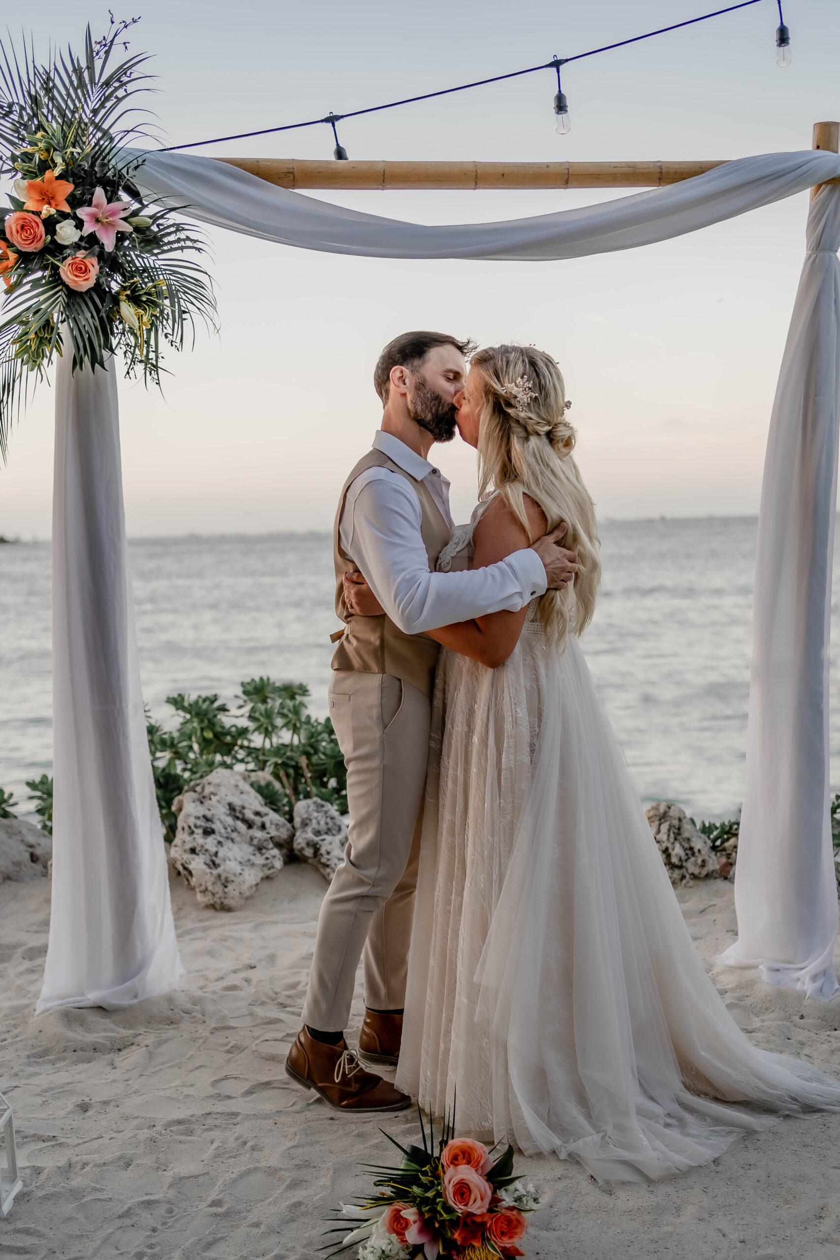 Real Elopement in Key West; Elizabeth and William - Miami Wedding Center