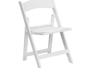 White Padded Chair