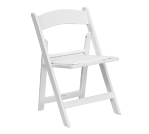 White Padded Chair